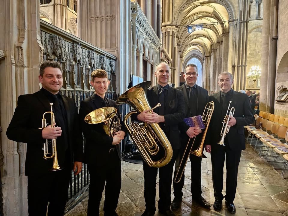 Onyx Brass in Canterbury Cathedral